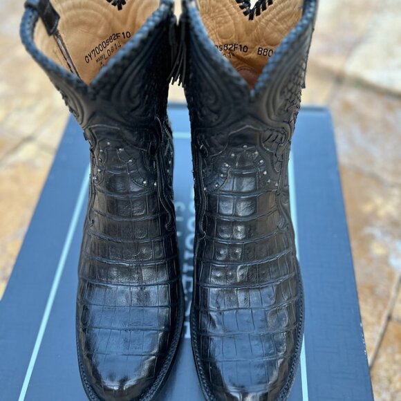 Lucchese Classics Women's 11 B Black Crocodile & Python Boots- WILL TAKE OFFERS - Picture 6 of 6